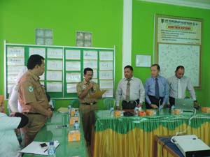  Tiga Puskesmas di Inhil Dinilai Tim Akreditasi Kemenkes